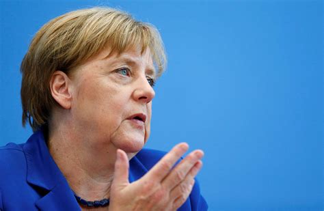 Merkels Popularity Plunges After July Attacks Wsj