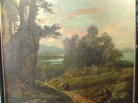 Antique French Landscape Oil Painting At 1stdibs