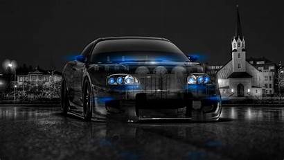 Supra Toyota Wallpapers Cars Crystal Abstract Tuning