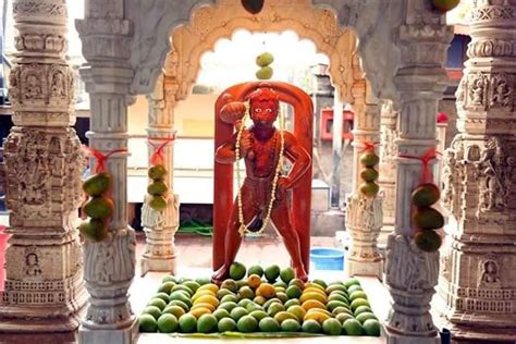 Hanuman Ji From Babulnath Mahadev Mandir Mumbai Maharashtra India