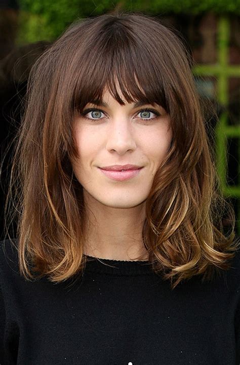 Love The Fringe And Long Bob And Color Long Bob