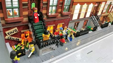 Moc Brownstone Inspired Buildings Cool Lego Lego Modular Lego