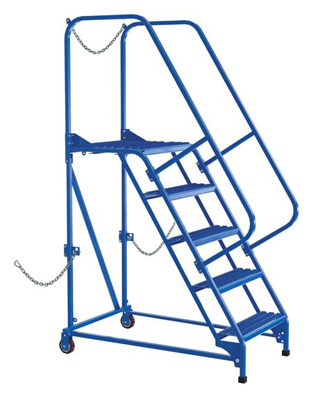 Semi Trailer Access Laddersteps Portable Material Flow