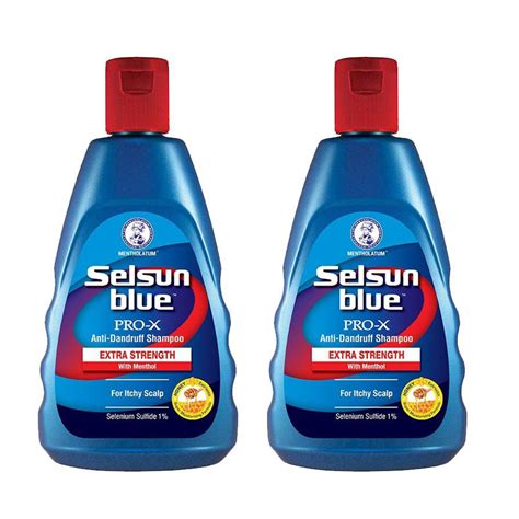 Selsun Blue Anti Dandruff Shampoo Extra Strength 2x200ml Beecost