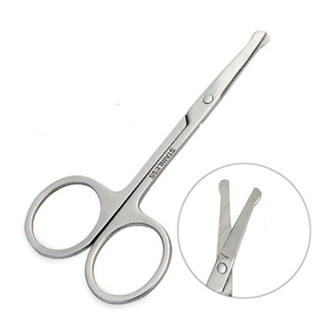 Rounded Tip Small Scissor Nose Hair Eye Lashes Eye Brow Scissors