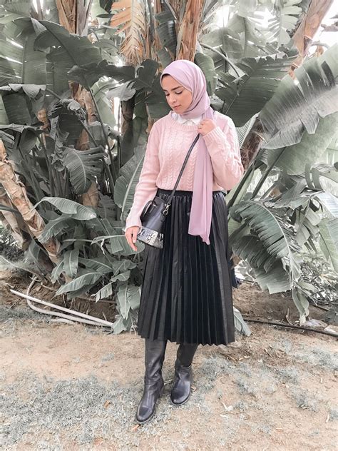 trendy black skirt hijab outfit hijabi fashion hijab outfit hijab fashion