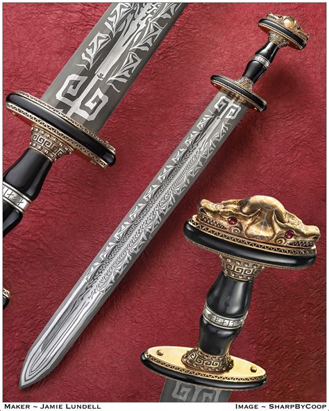Swords Dragons Breath Forge Custom Blacksmith Knives And Swords
