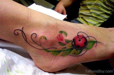The tattoo comprises of two segments that run from the back of the ear till the shoulder region. Ladybug Tattoos | Tattoo Designs, Tattoo Pictures
