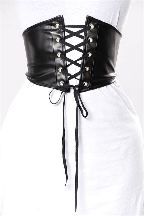 Cute Face Small Waist Belt Black Fashion Nova Accessories
