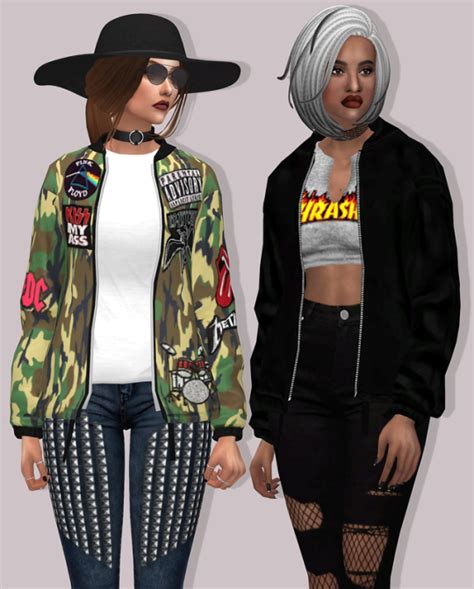 Lumy Sims Cc Sims 4 Clothing Jackets Accessories Jacket