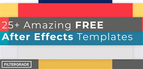 Free After Effects Text Templates