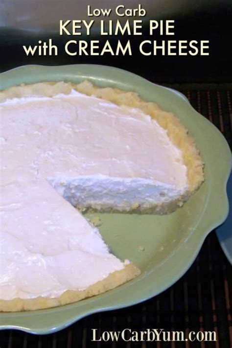 The process for making the fudge is pretty easy and doesn't take too long. Key Lime Pie with Cream Cheese and Almond Flour Crust | Low Carb Yum