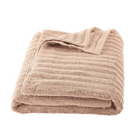 Mainstays Performance Textured Bath Towel 54 X 30 Acorn Walmart Com