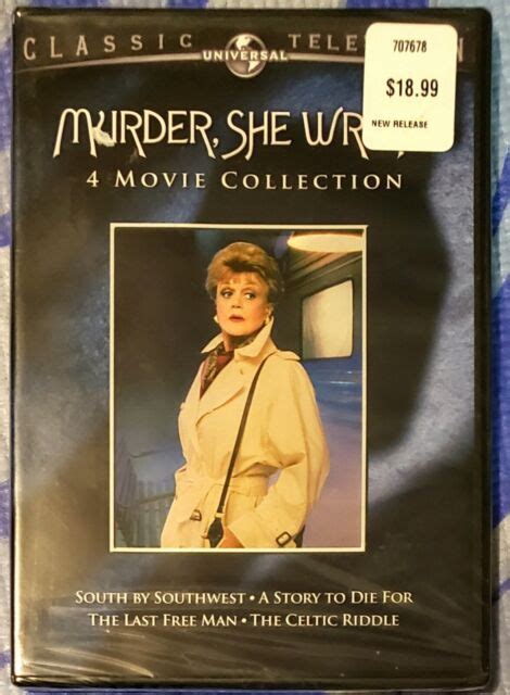 Murder She Wrote 4 Movie Collection Dvd 2012 2 Disc Set For Sale Online Ebay