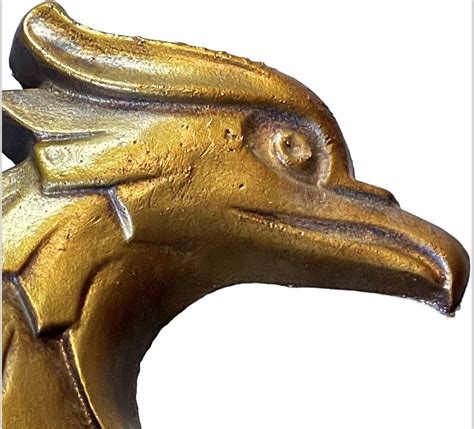 sexton usa vintage gold brass metal american bald eagle large 26 5 wall hanging ebay