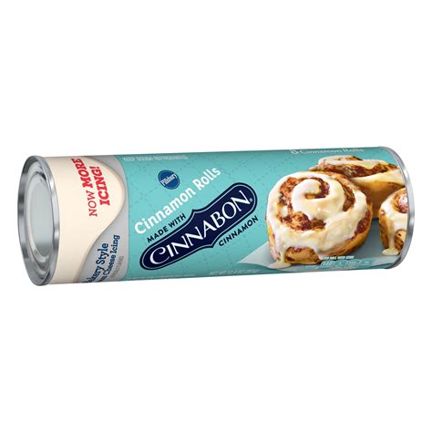 Pillsbury Cinnabon Cinnamon Rolls With Cream Cheese Icing 8 Ct 124 Oz