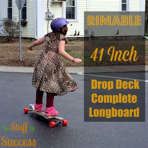 The board is also called a drop down long board. Rimable 41 Inch Drop Deck Complete Longboard #Rimable