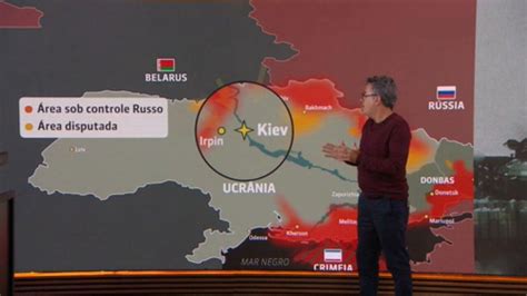 Mapa Veja O Avanço Russo Em 12 Dias De Guerra Na Ucrânia Jornal