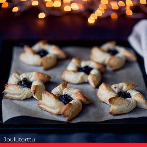 Finnish Christmas Cookie Joulutorttu Recipe Chefs Pencil