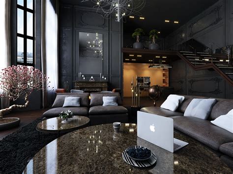 10 Modern Black Interior House