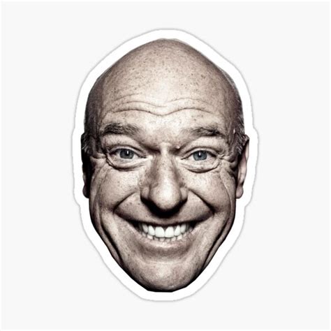 Hank Schrader From Breaking Bad Sticker For Sale By Nasstoche Redbubble
