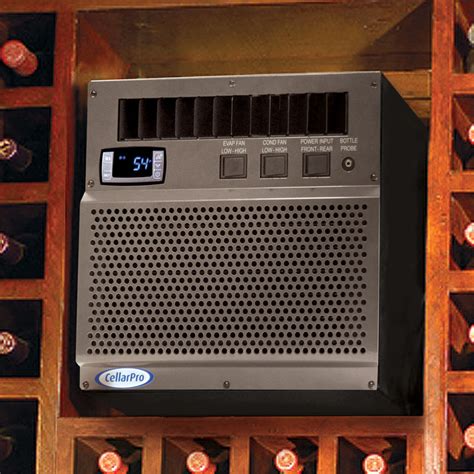 In an active wine cellar, important factors such as temperature and humidity are maintained by a climate control system. Through Wall Wine Cellar Cooling Units | Wine Cellar ...