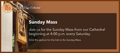 Sunday Mass Slider 2020 Holy Name Cathedral Parish Holy Name Cathedral Parish