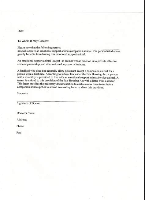 However, even those who are not currently receiving therapy can also receive an esa letter. Sample Letter For Therapy Support Animal : News: Service ...