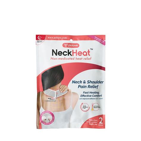 Neckheat Neck Shoulder Pain Relief Patch S Metro Department Store