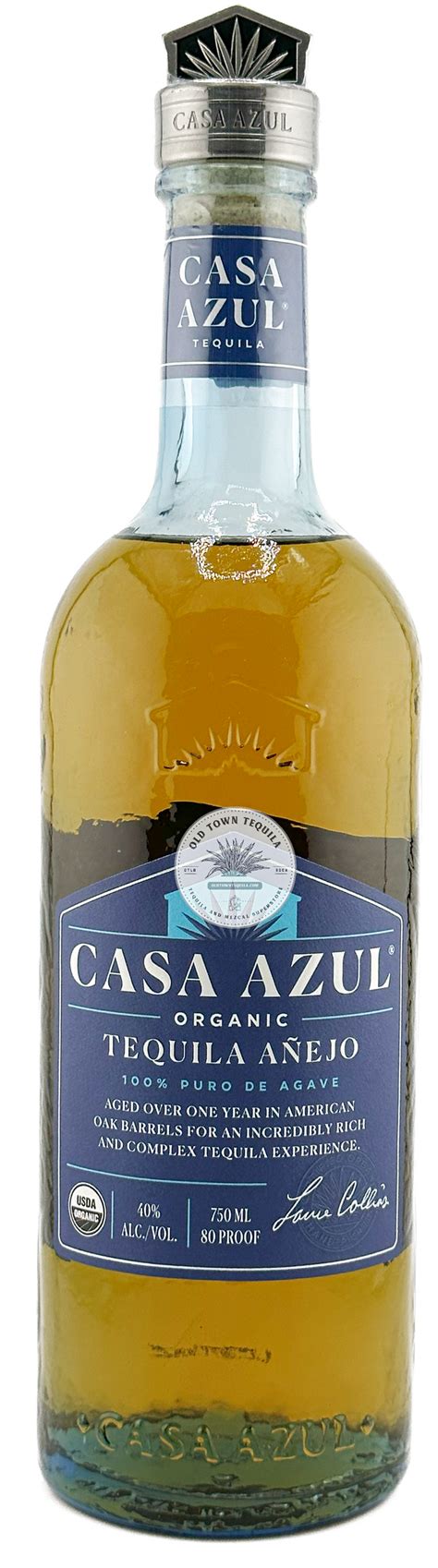 Casa Azul Organic Tequila Anejo Old Town Tequila
