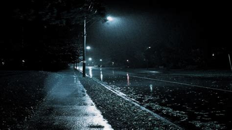 Rain At Night Wallpaper 5401 Pc En