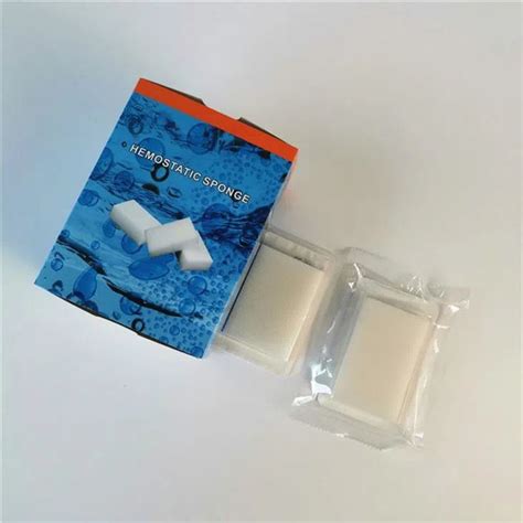 Dental Consumables Medical Surgical Disposable Absorbable Gelatin