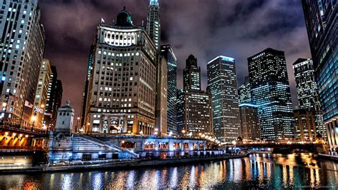 Downtown Chicago Desktop Wallpapers Wallpaper Cave