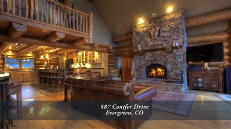 587 Conifer Drive Evergreen Colorado Luxury Mountain Home For Sale