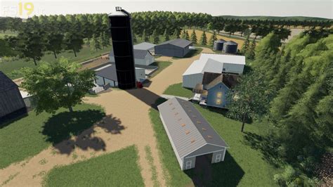 Farmersburg Iowa Map V10 Fs19 Mods Farming Simulator 19 Mods
