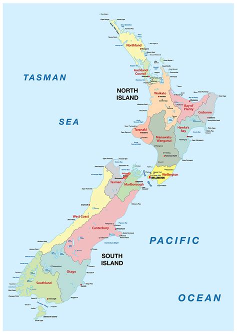 New Zealand Maps Facts World Atlas