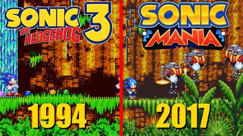 Sonic Mania Origins Of All Zones Youtube