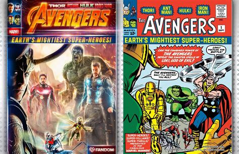 Reimagined Avengers No 1 Comic Book Cover Via Getfandom