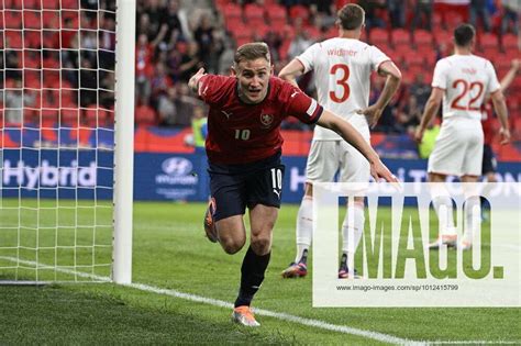 Jan Kuchta Of Czech Republic Celebrates A Goal During The 1st Round A2