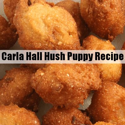 Recipe courtesy of ayesha curry. The Chew Carla Hall Hush Puppies Recipe & Natural Element ...