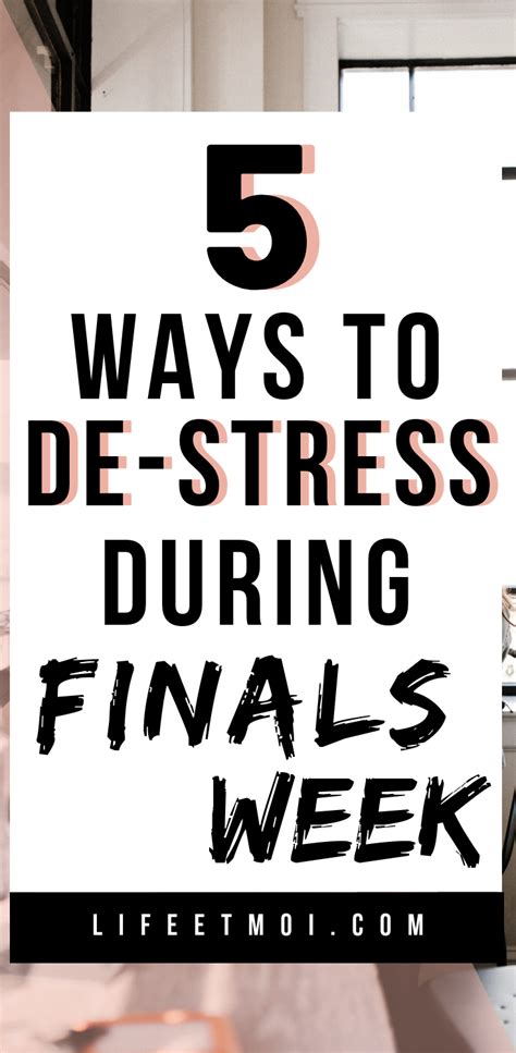 5 Ways To De Stress During Finals Week Posts By Sofia Solis Bloglovin