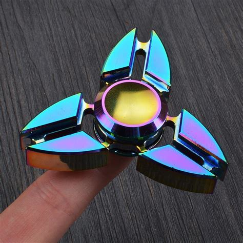rotation time long fidget spinners funny toys metal edc stainless steel bearing hand spinner toy