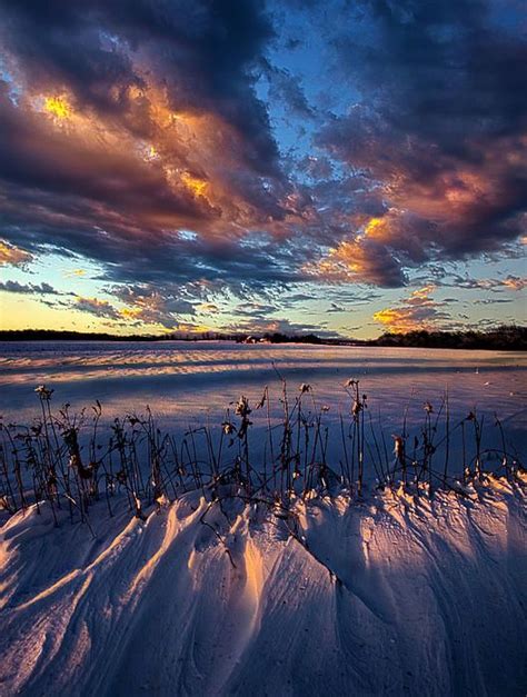 Mornings Eve Wisconsin From The Horizon Series By Phil Koch