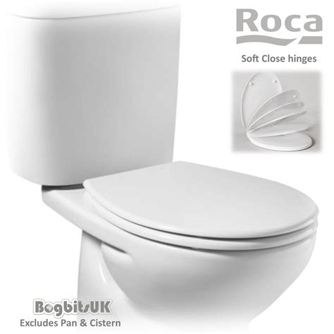 Roca Laura Replacement Wc Toilet Seat With Soft Closing Hinges 8013sc005