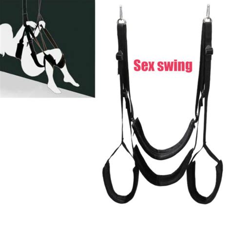 360 Spinning Sling Swivel Sex Swing Sm Adult Sex Toys Für Paare Hängegurt Ebay