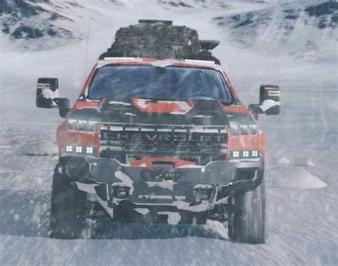 2020 Silverado Hd Teased As Chevrolet Zh2 Military Truck Gm Authority