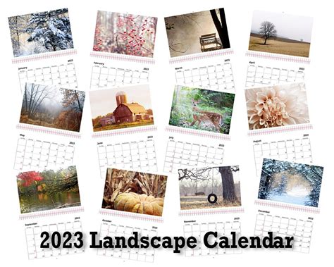 Light Photography Fine Art Photography Landscape Calendar Art