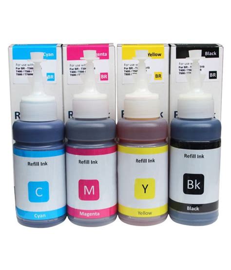 Dura Jet Brother Dcp T310 Multicolor Pack Of 4 Ink Bottle For Brother