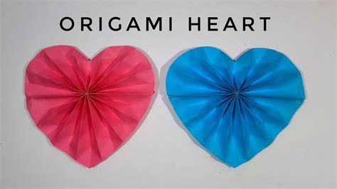 Origami Heart Paper Heart Making 3d Paper Heart Craft Sunil