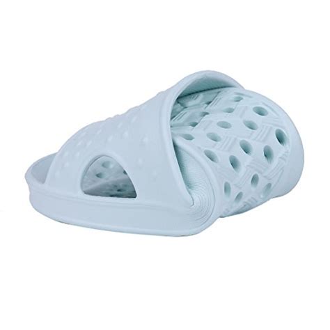 Shevalues Shower Sandal Slippers Quick Drying Bathroom Slippers Gym Slippers Soft Sole Open Toe